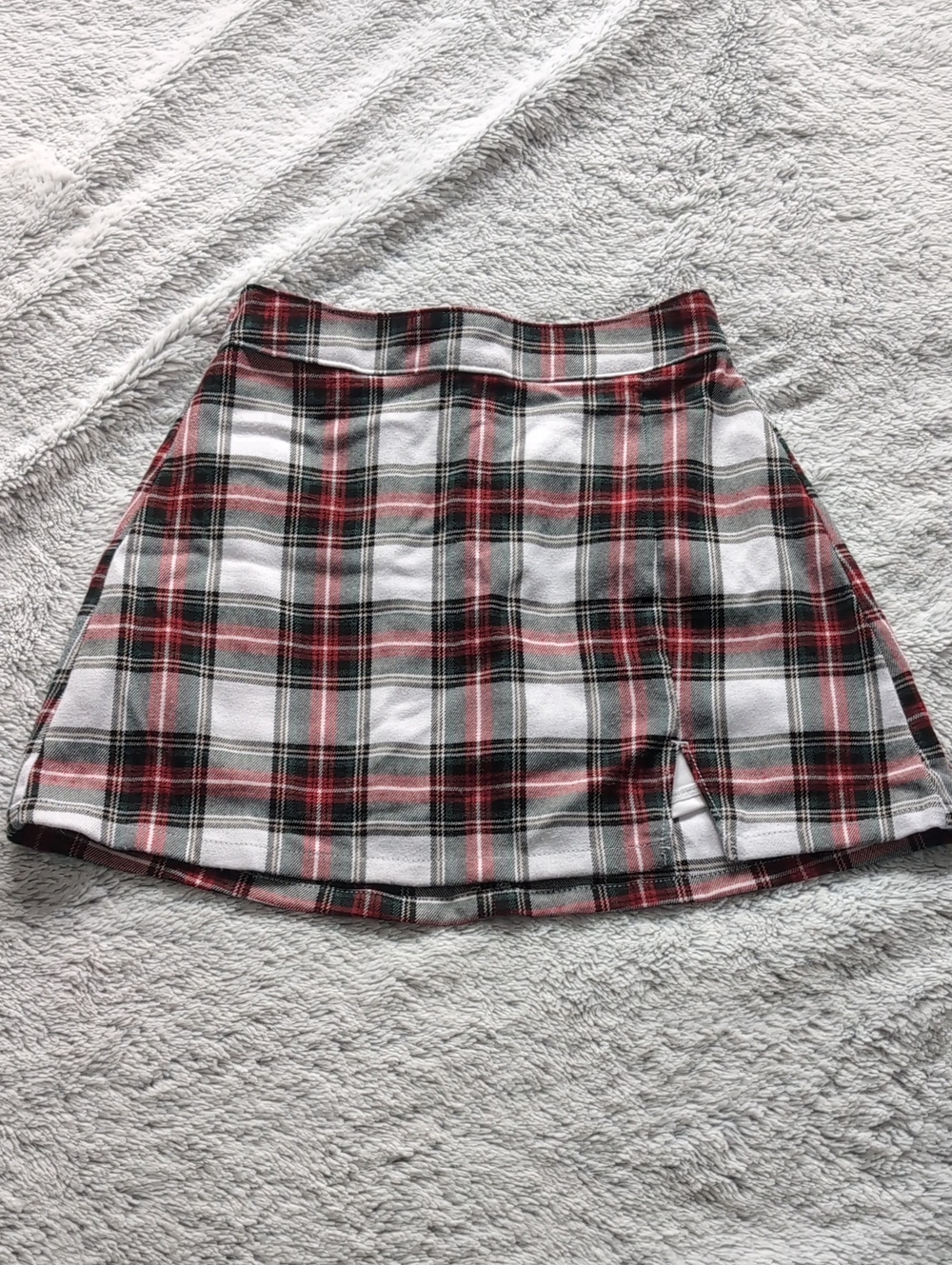 Hollister Plaid A-line Skirt